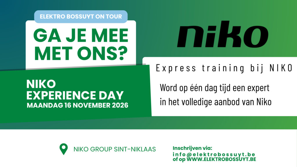uitnodiging Niko Experience Day