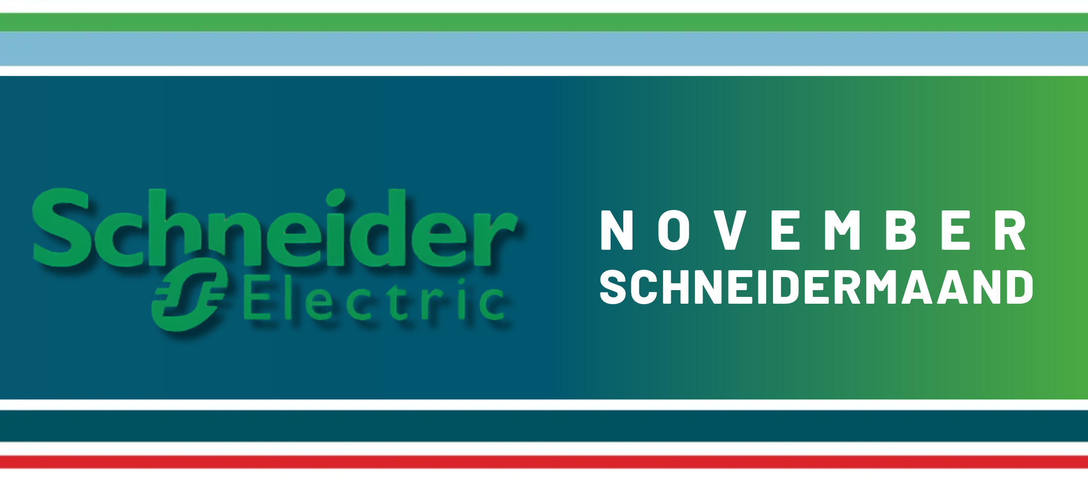 November Schneidermaand bij Elektro Bossuyt